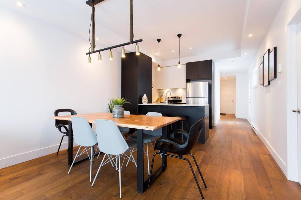 Sleek Condo In The Heart Of Little Italy By Den Stays مونتريال المظهر الخارجي الصورة